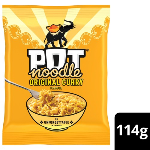 Pot Noodle Curry Block