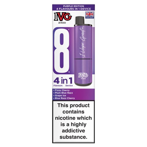 IVG rechargeable purple edition