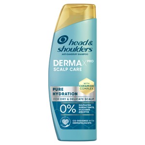 Head And Shoulders Dermaxpro Pure Hydration Anti Dandruff Shampoo 300Ml For Dry Delicate Scalp And Hair