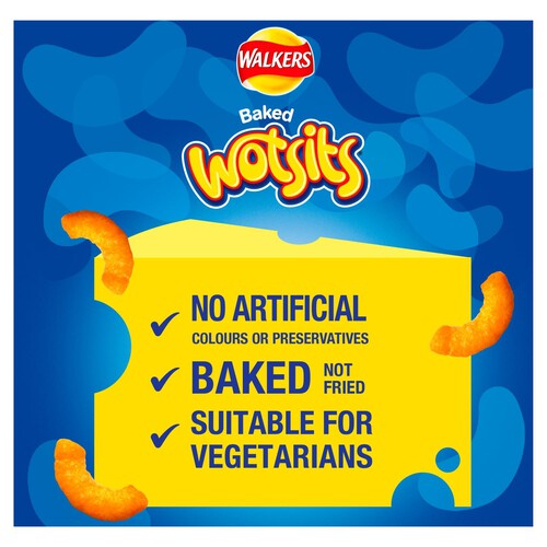 Walkers Wotsits Really Cheesy Snacks Crisps