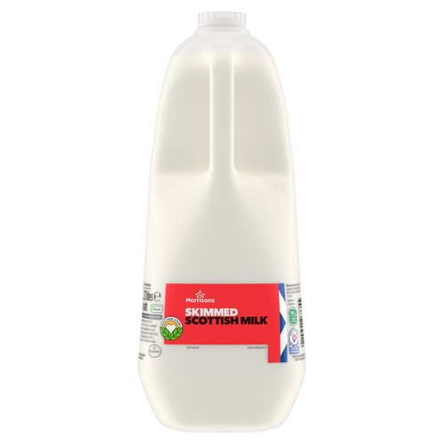 Morrisons scottish skimmed milk
