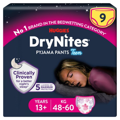 Huggies Drynites Pyjama Pants 13+ Girl