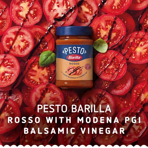 Barilla Pesto Rosso Pasta Sauce   200g