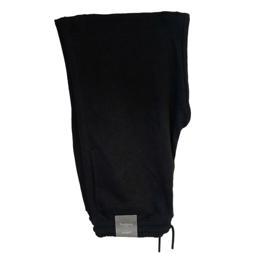 Nutmeg Men's Xlarge Black Straight Leg Jogger