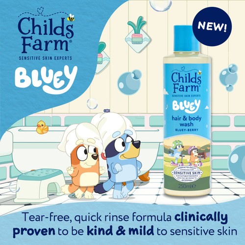 Childs Farm Hair & Body Wash Bluey 
