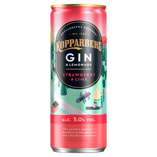 Kopparberg Strawberry Gin & Lemonade 