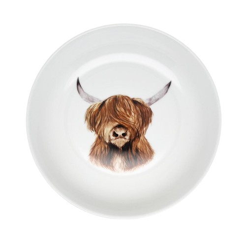 Cow Decal Pasta Bowl