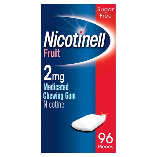Nicotinell Nicotine Gum Stop Smoking Aid 2mg Fruit