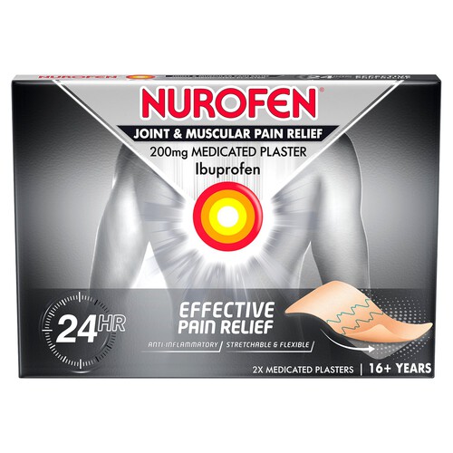 Nurofen Joint & Muscular Pain Relief 200Mg Medicated Plasters