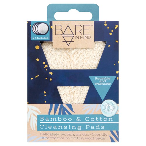 Bare In Mind Bamboo Reusable Cleansing Pads