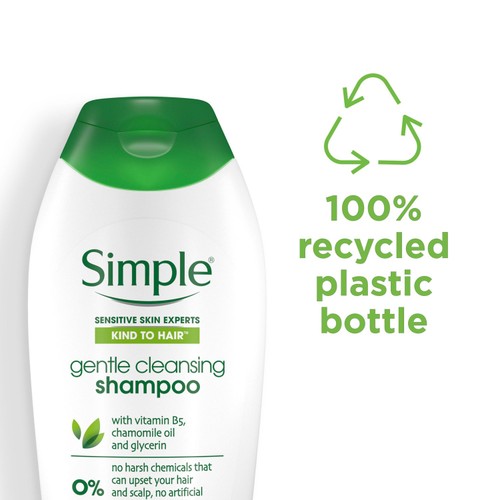 Simple Kind To Hair Gentle Cleansing Shampoo 400ml