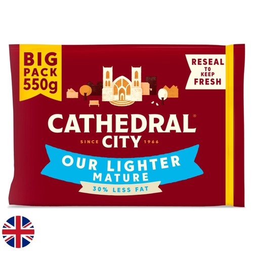 Cathedral City British Lighter Cheese 550g