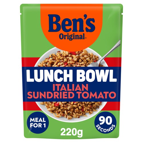 Ben's Original Lunch Bowl Italian Style Sundried Tomato Grains & Rice 