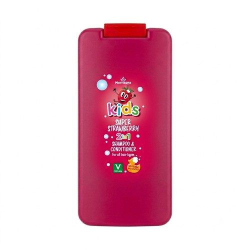 Morrisons Kids 2 In 1 Strawberry Shampoo 500ml