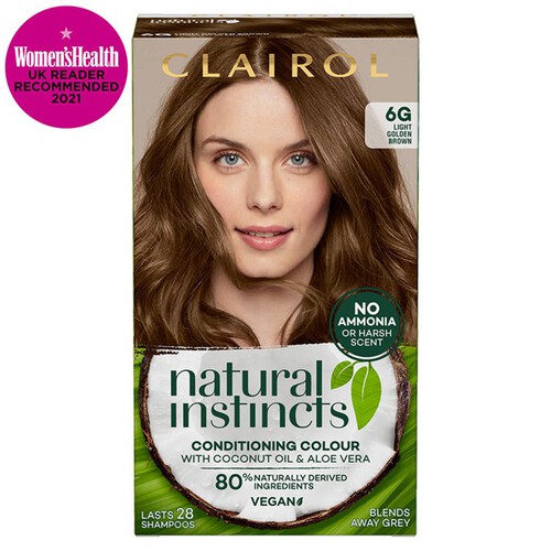 Clairol Natural Instincts 6G Light Gold Brown