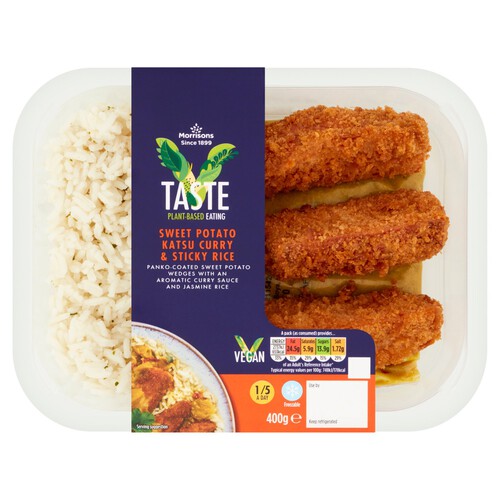 Morrisons V Taste Vegan Sweet Potato Katsu Curry