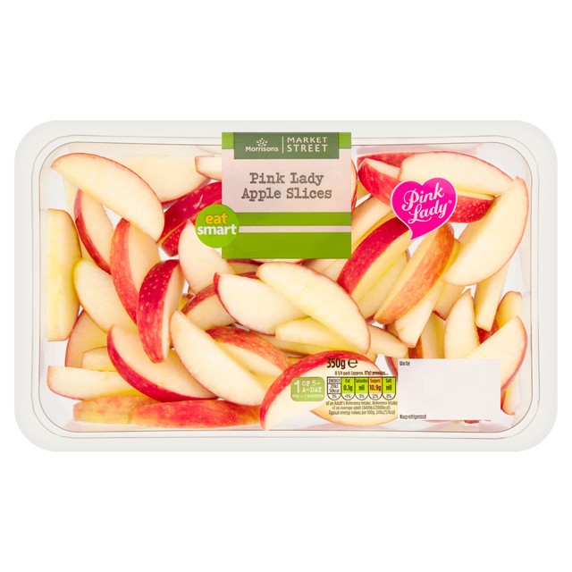 Morrisons Pink Lady Apple Slices 350g