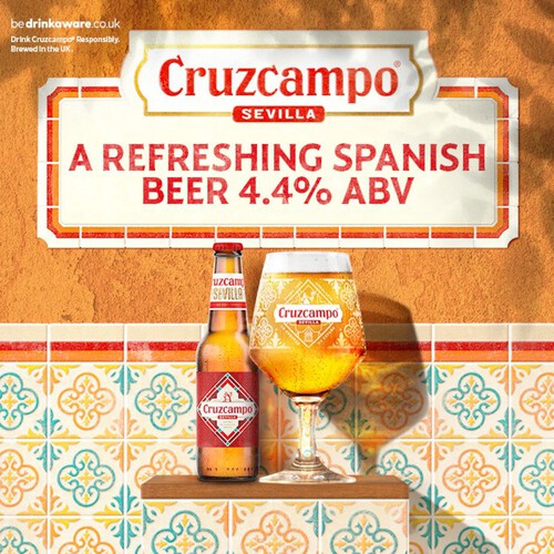 Cruzcampo Sevilla Lager Beer