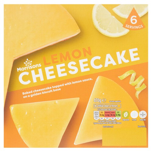 Morrisons Lemon Cheesecake