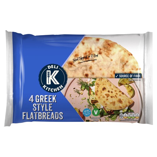 Deli Kitchen Greek Style Flatbreads