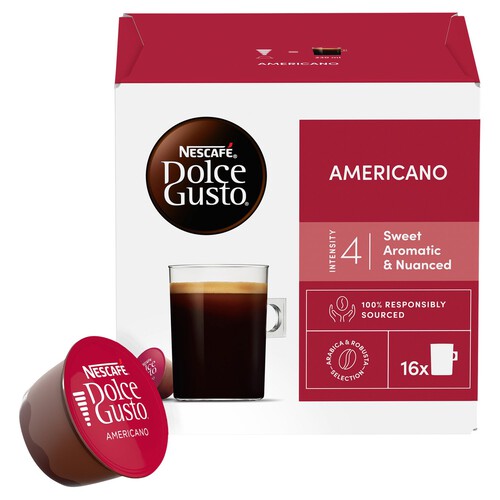 Nescafe Dolce Gusto Americano Coffee 16 Pods Morrisons Online Groceries Offers