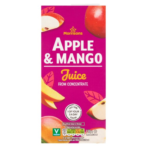 Morrisons Apple & Mango Juice from Concentrate