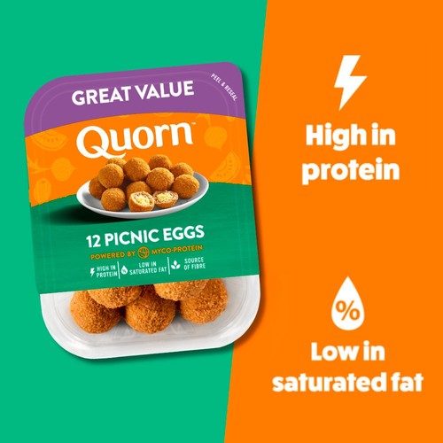 Quorn Vegetarian Picnic Eggs x12 240g