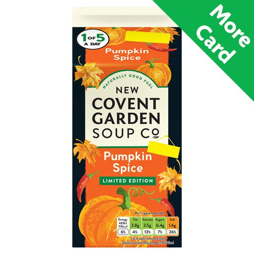 New Covent Garden Soup Co. Pumpkin Spice 