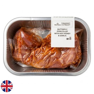Morrisons British Butterfly Pork Fillet Hot Honey & Garlic