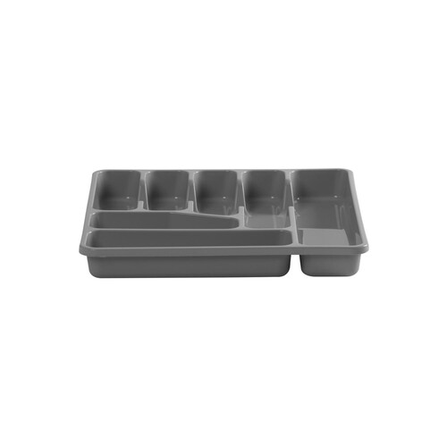 Morrisons Cutlery Tray Cool Grey