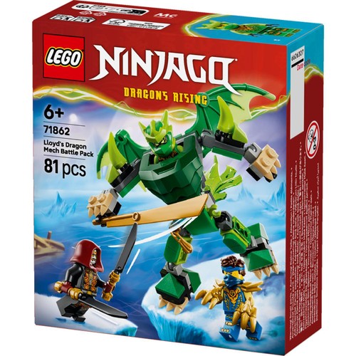 Lego Ninjago Lloyd's Dragon Mech Battle Pack 71862