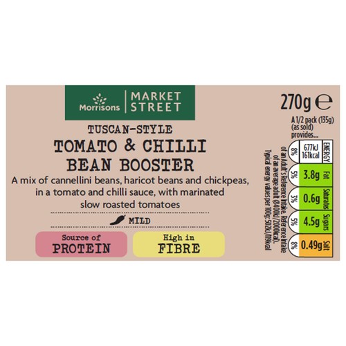 Morrisons Tuscan Tomato Bean Booster 270g