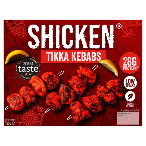 Shicken Tikka Kebabs 195G