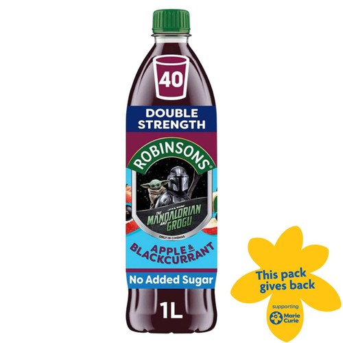 Robinsons Double Strength Apple & Blackcurrant Squash