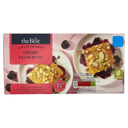 Morrisons The Best Cherry Frangipane 2 x 115g