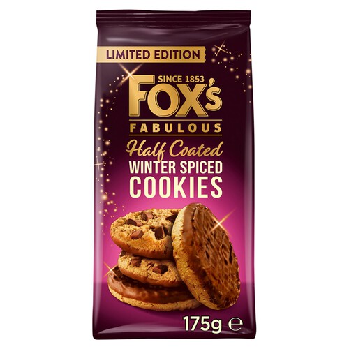 Fox's Fabulous Winter Spiced Cookies 