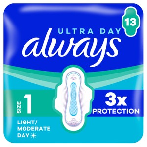 Always Ultra Day Maxi Long Plus Size 1 Pads With Wings