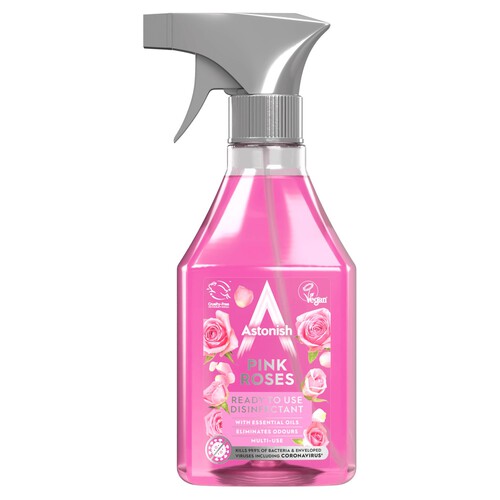 Astonish Pink Roses Ready To Use Disinfectant