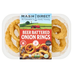 Mash Direct Beer Battered Onion Rings 200G