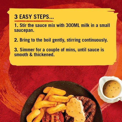 Schwartz Creamy Mild Peppercorn Sauce