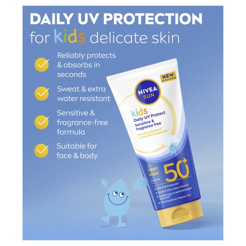 Nivea Sun Kids Daily UV Protect Sensitive SPF 50 100ML