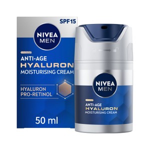 NIVEA MEN Hyaluron Anti-Age Face Moistursing Cream SPF15 