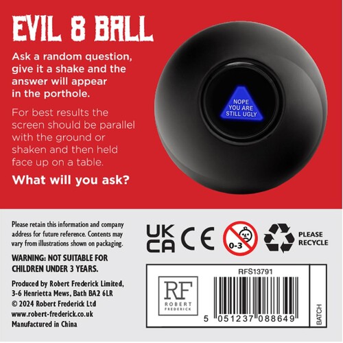 Robert Frederick Evil 8 Ball