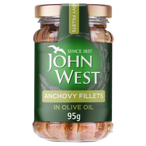 John West Anchovy Fillets In Olive Oil