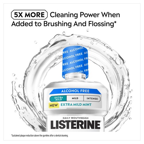 Listerine Mouth Wash Essential Extra Mild 500ml