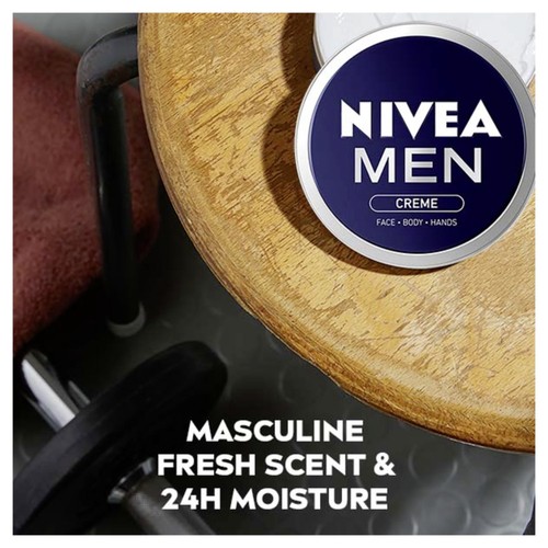 NIVEA MEN Creme Moisturiser for Face Hands & Body
