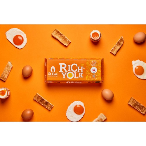 St Ewe Rich Yolk Mixed Weight Free Range Eggs