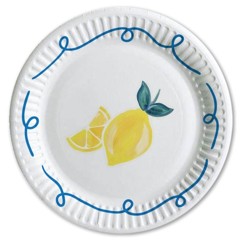 Nutmeg Lemon Plates