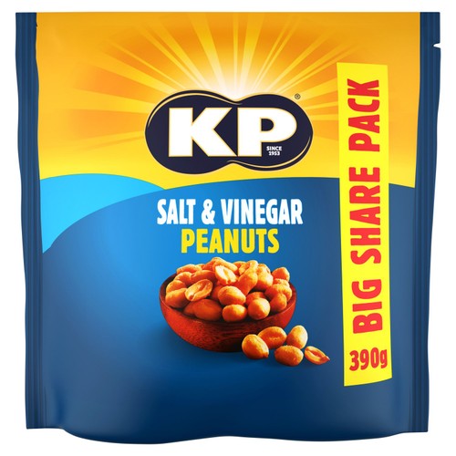 KP Salt & Vinegar Peanuts 390g