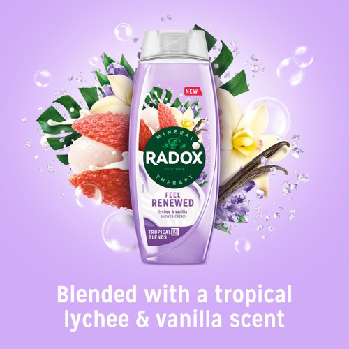 Radox Shower Gel Feel Renewed 450ml
